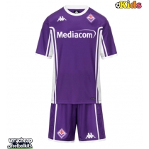 Fiorentina Replica Home Minikit 2025-26 Short Sleeve (+ pants)